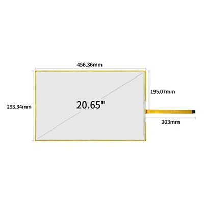 20inch 3M Microtouch Touchscreen Loewen Novomatic Seri 17-9061-219-01 Touch Glass Reparasyon 458*295